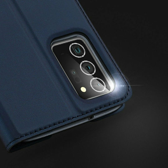 Dux Ducis Skin Pro Wallet Piele artificială Albastru marin (Galaxy Note 20)