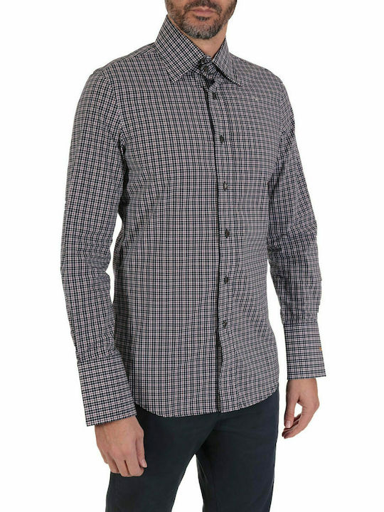 DSQUARED2 SHIRT PLAID BLUE