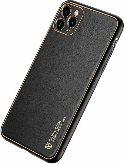 Dux Ducis Yolo Elegant Back Cover Δερματίνης / Πλαστικό Μαύρο (iPhone 11 Pro)