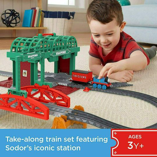 Fisher Price Thomas & Friends Napford Station Set with Train for 3+ years+ Years