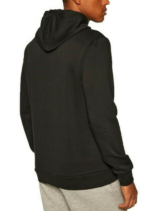 Puma Men's Sweatshirt with Hood and Pockets Black