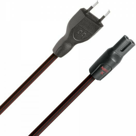 Audioquest NRG-X2 Euro - IEC C7 Cable 3m Μαύρο