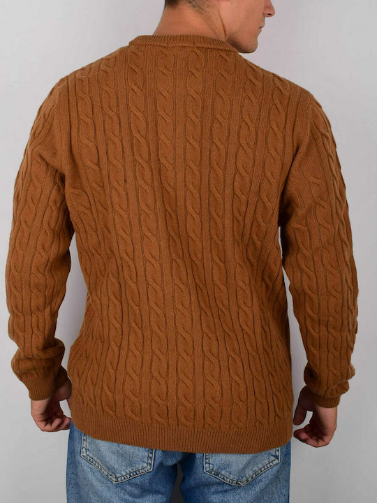 Long Sleeve Sweater Brown