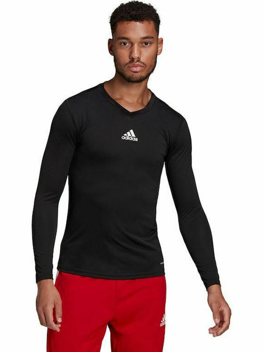 Team Base Aeroready Long Sleeve Athletic Blouse Black