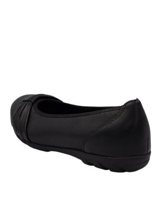 Anatomic Leather Ballerinas Black