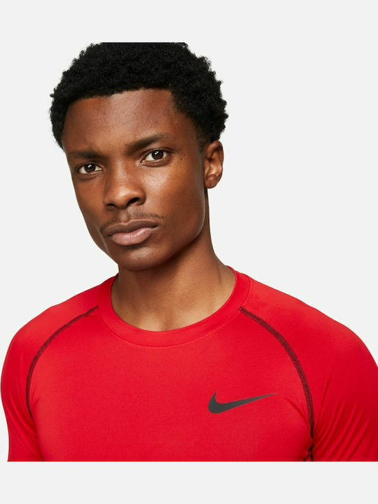 Pro Dri-fit Dri-Fit Long Sleeve Athletic Blouse Red
