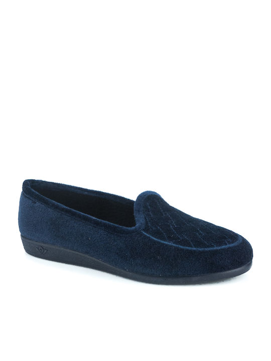 Dicas F229 Closed-Back Women's Slippers In Navy Blue Colour