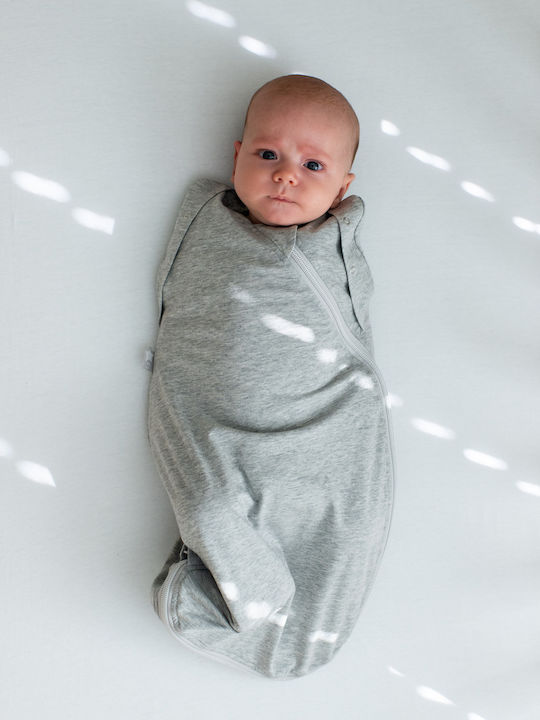 Grobag Winter Sleeping Bag Swaddle Bag 2.5 Tog Grey