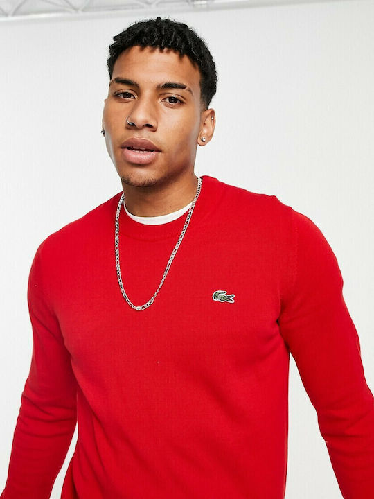 Long Sleeve Sweater Red