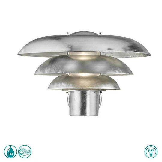 Nordlux Kurnos 35 Lumină de exterior cu abajur montată pe perete E27 IP54 35x23.7εκ.