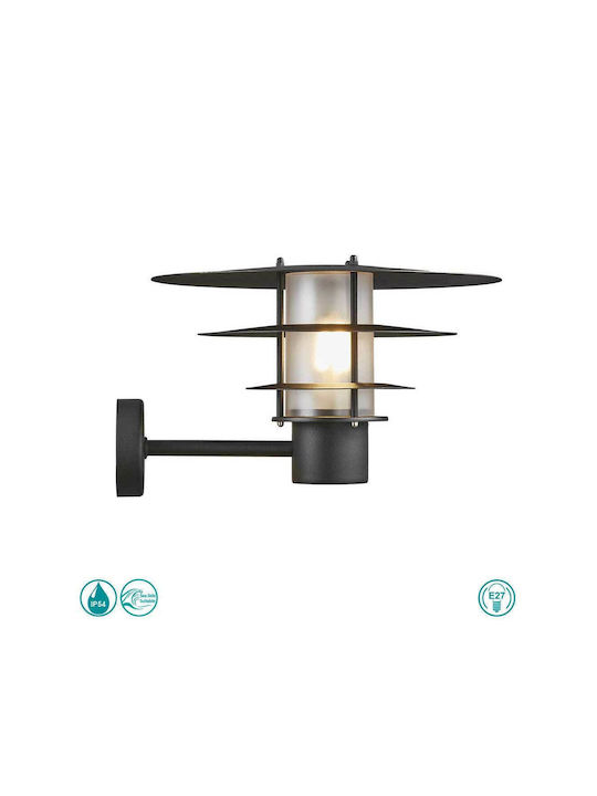 Nordlux Bastia 35 Wall-Mounted Outdoor Hat Light E27 IP54 38.6x24.3εκ.