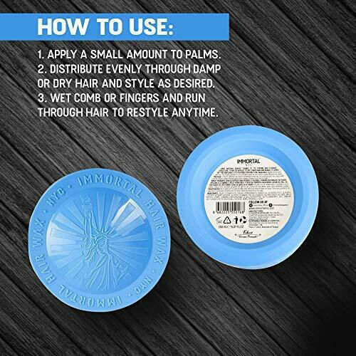 Immortal NYC Fiber Cream Pomade για Ελαφρύ Κράτημα & Λάμψη 150ml