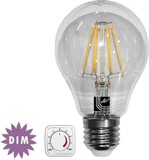 Adeleq LED Bulb 8W 105mm for Socket E27 and Shape A67 Warm White 900lm Dimmable