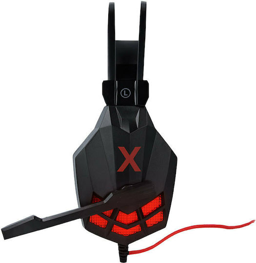 Maxlife MXGH-200 Über Ohr Gaming-Headset mit Verbindung 2x3,5mm / USB Schwarz