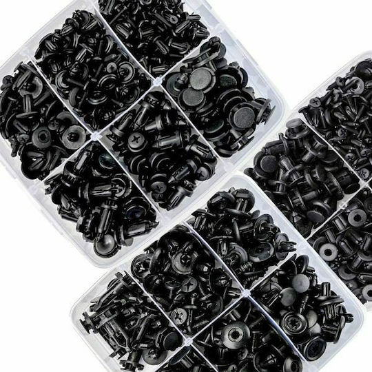 Car Plastic Clips 620 Pieces