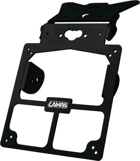 Lampa Foldable Motorcycle License Plate Holder for Folding Motorcycle License Plate Holder