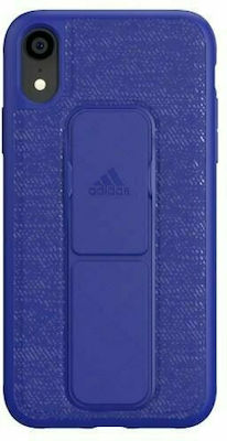 Adidas Grip Plastic / Silicone / Synthetic Back Cover Blue (iPhone XR)