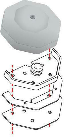 Lampa Vigilant Truck Additional Lock Metal Lock for Commercial Vehicles with Sliding & Opening Door