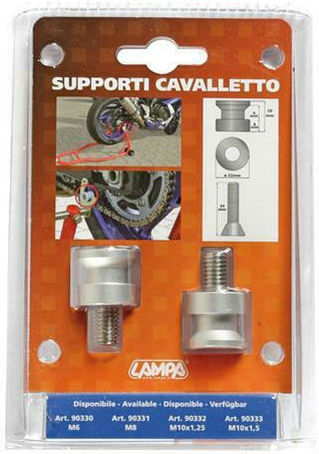 Lampa Adaptor Pentru Brațul Oscilant Al Motocicletei În Culoare Argintie L9033.1