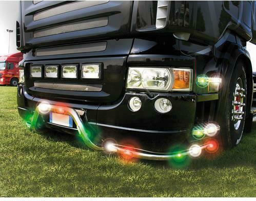 Lampa Lumini de Volum ale Camionului 1buc 24V - Verde L9700.2