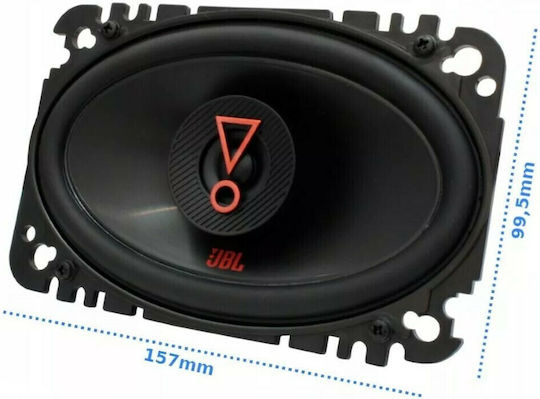 JBL Stage3 6427 Σετ Ηχεία Αυτοκινήτου 4x6" με 35W RMS (2 Δρόμων)