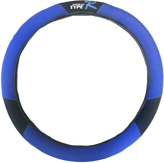 Auto Gs Husă Volan Auto Tyre R cu Diametru 38cm Sintetic Albastru