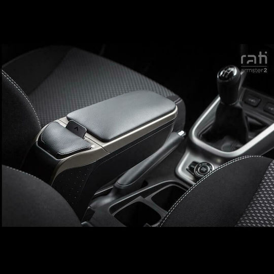 Rati Armster Car Armrest for Citroen C3 Picasso 2009-2017 Silver Silver
