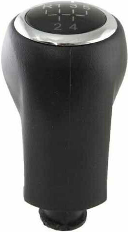 Carner Πόμολο Ταχυτήτων GK0911 για Opel Astra H / Corsa D / Zafira B Μαρκέ Χρώμιο / Μαύρο