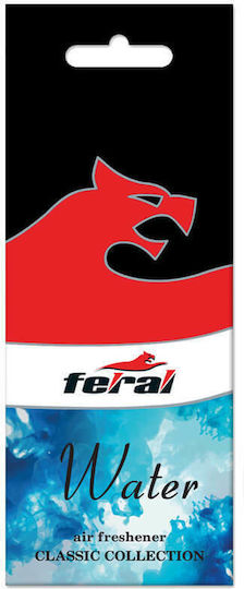 Feral Car Air Freshener Tab Pendand Classic Collection Water