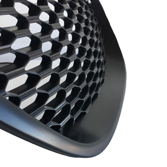 goodGo Honeycomb Μάσκα για Seat Leon 1p 05-09 Μαύρη