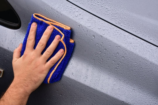 Cartech Super Lavetă Microfibră de curățenie Auto 330gsm Albastru 60x40cm