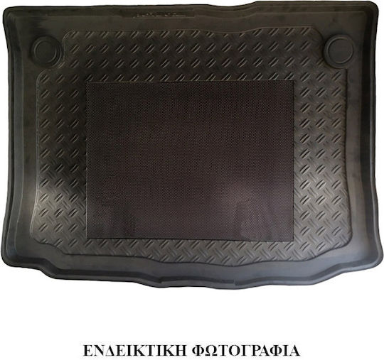 M-Plast Πατάκι Πορτμπαγκάζ Τύπου Σκαφάκι για Peugeot 406 1995-2004 Μαύρο