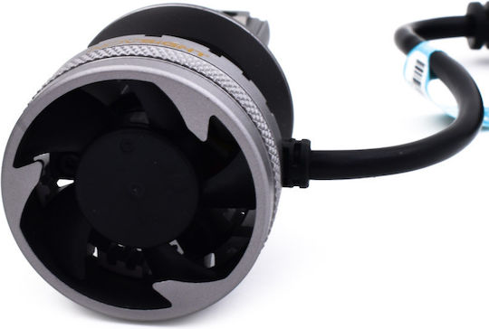NovSight Lamps Car N37 H4 LED 6500K Cold White 12-24V 120W 2pcs