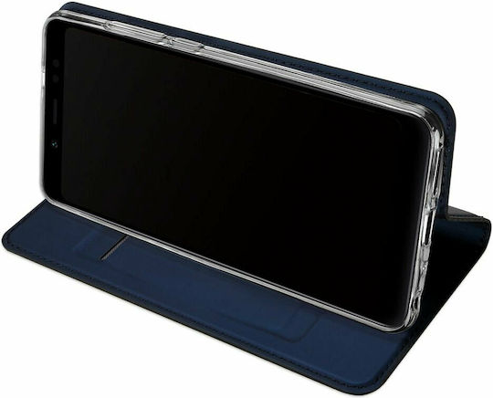 Dux Ducis Skin Pro Книга Изкуствена кожа Тъмносиня (Xiaomi Mi Note 10 / Mi Note 10 Pro)