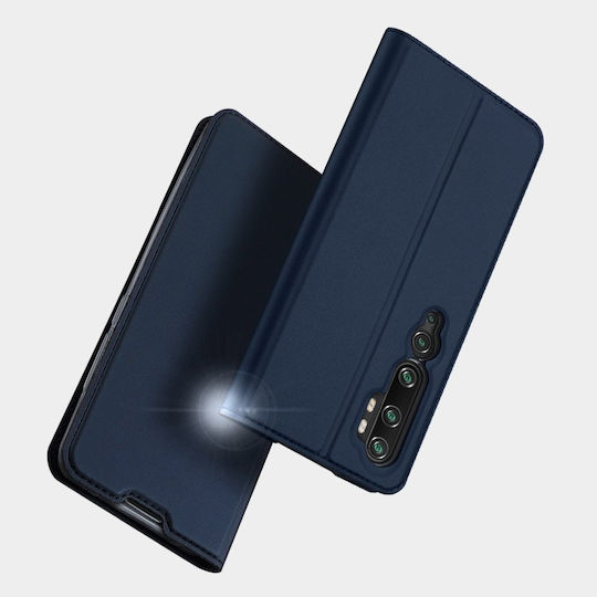 Dux Ducis Skin Pro Книга Изкуствена кожа Тъмносиня (Xiaomi Mi Note 10 / Mi Note 10 Pro)