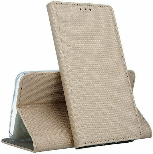 Forcell Book Δερματίνης Χρυσό (Redmi 8)