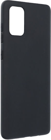 Back Cover Σιλικόνης Μαύρο (Galaxy A71)
