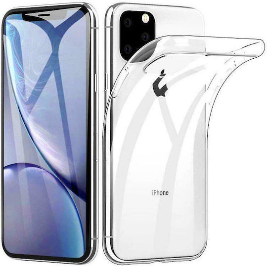 Hurtel 0.5mm Back Cover Σιλικόνης 0.5mm Διάφανο (iPhone 12 / 12 Pro)