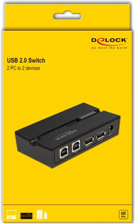 DeLock KVM & Datenumschalter 11492