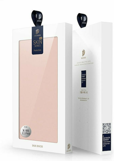 Dux Ducis Skin Pro Book Δερματίνης Ροζ Χρυσό (Xiaomi Mi 11 Pro)
