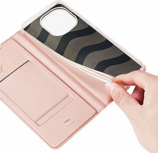 Dux Ducis Skin Pro Book Δερματίνης Ροζ Χρυσό (Xiaomi Mi 11 Pro)