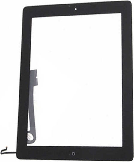 Touch Mechanism Replacement Part μαύρος (iPad 3/4)