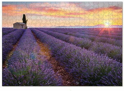 Puzzle Valensole Plateau Γαλλία 2D 500 Κομμάτια