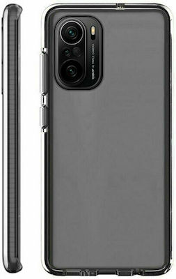 Hurtel Spring Back Cover Silicone 1mm Transparent (Poco F3 / Mi 11i)