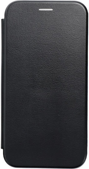 Forcell Buchen Sie Synthetisches Leder Schwarz (Galaxy A21s)