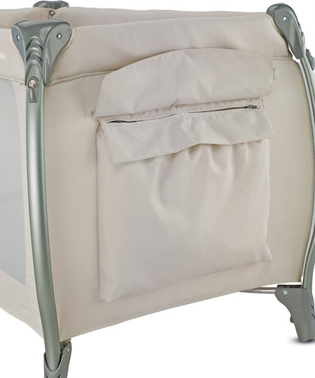 Inglesina Lodge Laufstall 2 Ebenen mit Matratze Beige 126x72cm