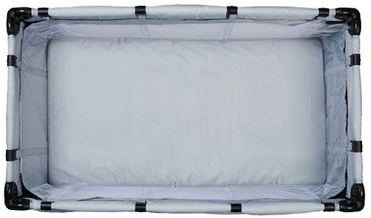 Baby Adventure Holiday Aluminium Playpen 2 Levels Gray 120x60cm
