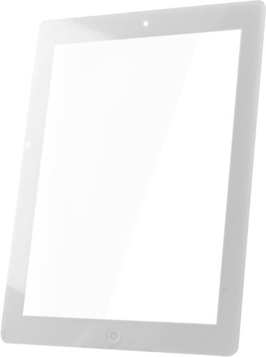 Touch-Mechanismus Ersatz white (iPad 4)