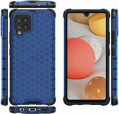 Hurtel Honeycomb Back Cover Πλαστικό Μπλε (Galaxy A42)