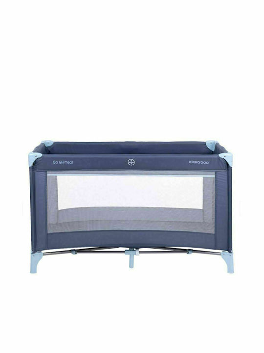 Kikka Boo So Gifted 2020 Playpen 2 Levels with Mattress Navy Blue 124x64cm